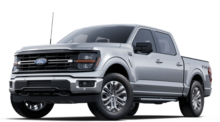 2025 Iconic Silver Metallic Ford F-150 XLT 4X4 Truck